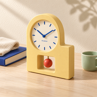 Arvemon Pendulum Arch Desk Clock - main product view
