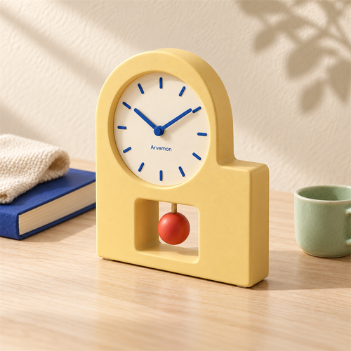 Arvemon Pendulum Arch Desk Clock - main product view