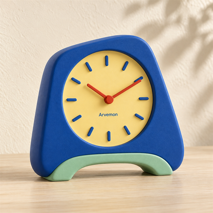 Arvemon Cobalt Bridge Table Clock - main product view