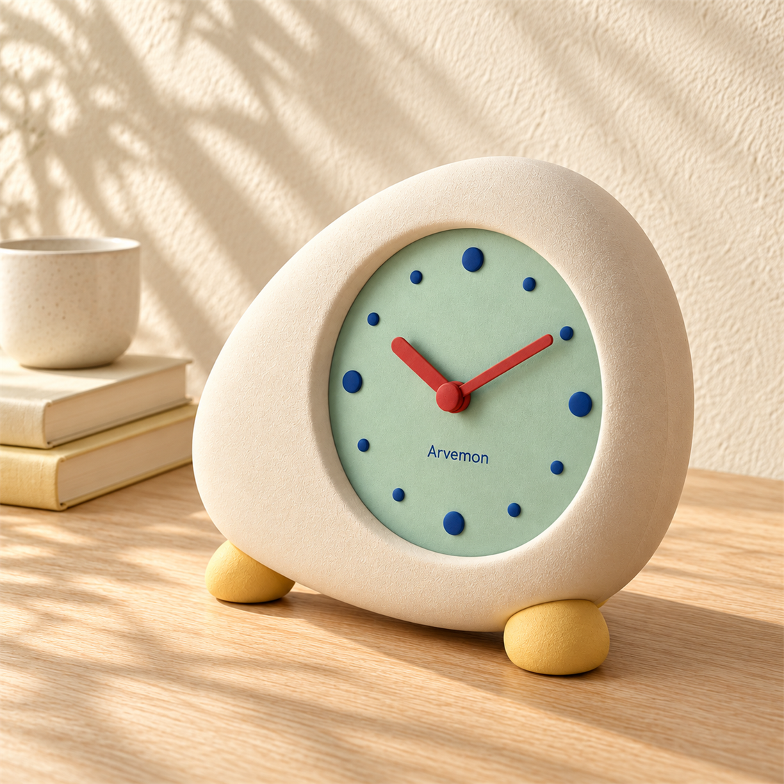 Arvemon Pebble Dot Table Clock - secondary product view